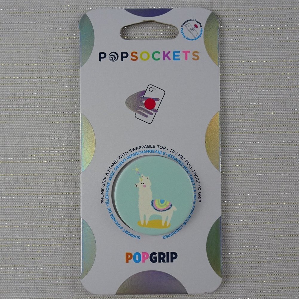 Clearance!💎5/$25 New Popsocket Phone Grip & Stand Llamacorn